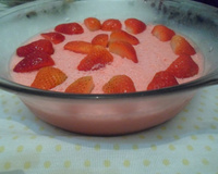 Mousse de morango facílimo