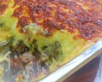 Escondidinho com batata baroa