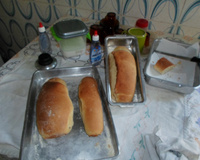 Pão caseiro de família