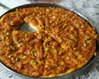 Pizza de sardinha da Ale