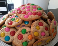 Cookies com pedaços de chocolate