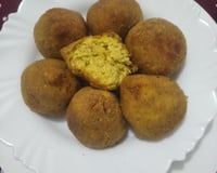 Coxinhas de frango sem massa