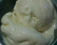 Sorvete de limão caseiro