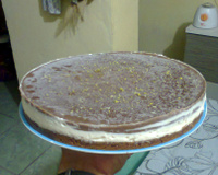 Torta de limão com chocolate