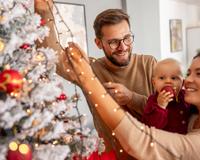 Nem vermelho, nem verde: essas são as cores em alta para a decoração de Natal 2024