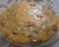 Canjiquinha cremosa com linguiça