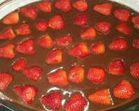 Torta Gelada de Morango