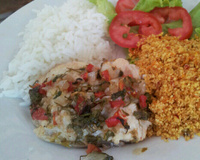 Filé de peixe ao forno - magnífico