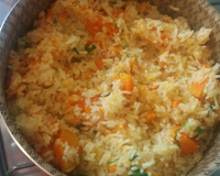 arroz com abobora da vovó