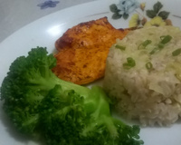 Risoto de alho-poró