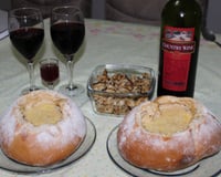 Sopa creme de palmito