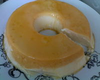 Pudim de iogurte natural