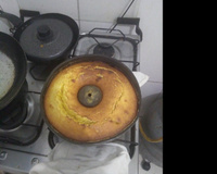 Bolo de flocão de milho