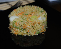 Quinoa (quinua) com legumes