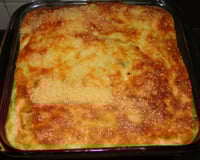 Souflé de alho-poró