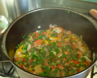 Moqueca de peixe da Cleia