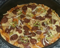 Massa de pizza com fermento de bolo