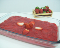 Iogurte com gelatina diet