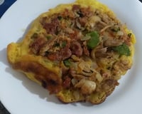 Omelete simples e gostoso