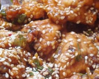 Frango ao molho de laranja chinês