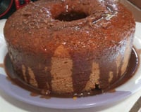 Bolo de cenoura no liqüidificador