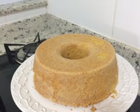 Bolo de fubá no liquidificador super fofo