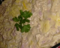 Macarrão cremoso com Frango