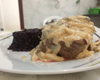 Filé mignon ao molho de shitake