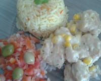 Lingüiça de frango com requeijão