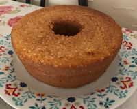 Bolo de farinha de milho delícia