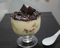 Pavê Natalino de Maracujá com Panetone