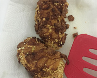 Frango empanado super crocante