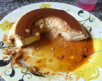 Pudim de leite condensado com creme de leite