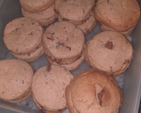 Cookies sem açúcar mascavo