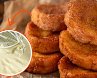 Troque a rabanada tradicional por essa versão recheada com creme de leite Ninho, não vai sobrar nem farelo depois da ceia de Natal!