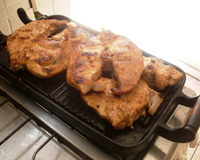 Posta de meca na chapa