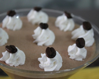 Mousse de cappuccino – sobremesa de inverno