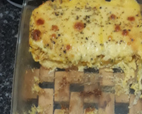 Frango com creme de milho