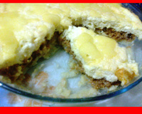 Torta souflé de sardinha