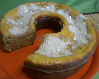 Bolo de maçã com banana