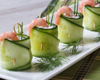 Como fazer um sushi de pepino delicioso