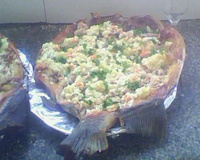 Tambaqui ao forno regional