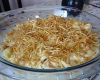 Frango desfiado com requeijão