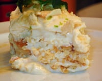 Pavê de mousse de limão