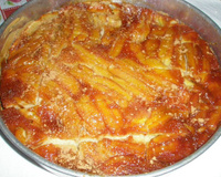 Bolo de banana caramelada