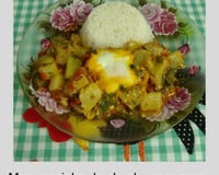 Moquequinha de chuchu com ovos