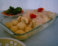 Couve - flor gratinada