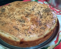 Torta de frango de liquidificador prática