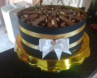 Bolo de Kit Kat à minha moda