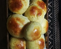 Pão de batata recheado